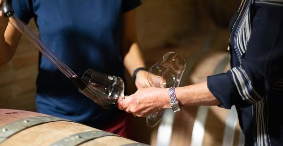 Montalcino: Backstage del Brunello e degustazione di vini e cibi gourmet