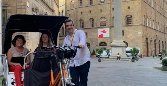 Florenz: Geführte Stadtrundfahrt mit der Rikscha