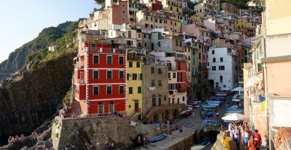 Florence : Excursion d'une journée aux Cinque Terre avec randonnée facultative