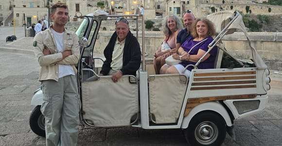 Matera: Tour of the Sassi in an Ape calessino to discover the city