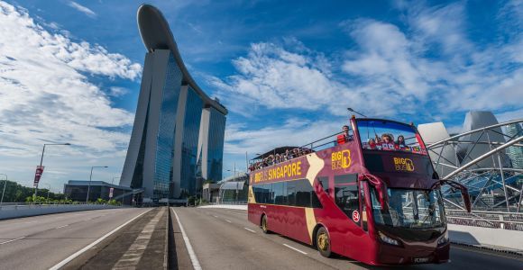 Singapore: Big Bus Tour in autobus Hop-on Hop-off tour panoramico