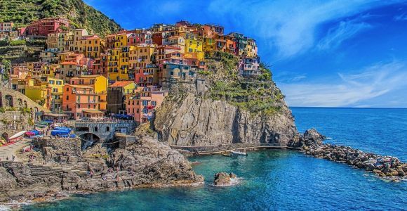La Spezia: Wycieczka łodzią po Cinque Terre z nurkowaniem i aperitifem