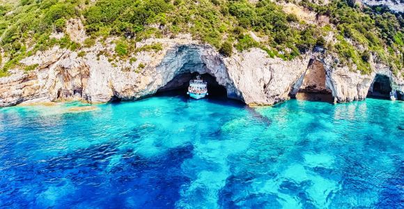 From Corfu: Day Cruise to Paxos, Antipaxos, and Blue Caves