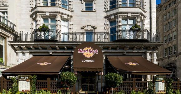 Лондон: Hard Rock Cafe с комплексным меню на обед или ужин