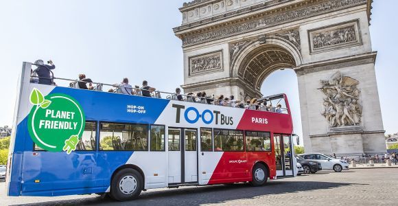 París: Tour en autobús turístico con paradas libres Tootbus