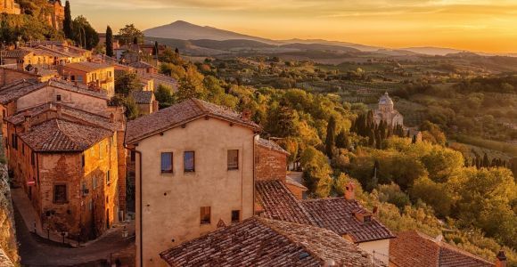 Montalcino: wycieczka po zamku i winnicach z degustacją