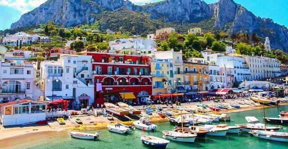 Z Neapolu: wycieczka całodniowa na wyspę Capri z lunchem
