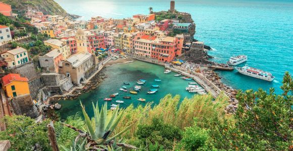Depuis Milan : visite guidée aux Cinque Terre avec croisière