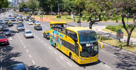 Buenos Aires: Autobus hop-on hop-off z audioprzewodnikiem i karnetem miejskim