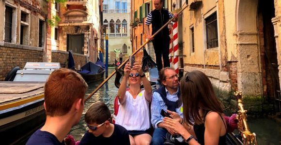 Visite de Venise à pied et balade en gondole