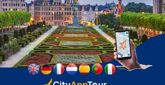 Bruksela: Wycieczka piesza z audioprzewodnikiem w aplikacji