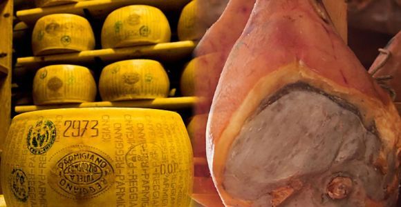 Parma: Produzione di Parmigiano e Tour e degustazione del Prosciutto di Parma