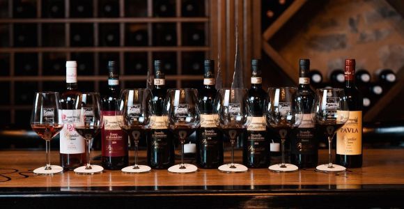 Montalcino: Premium Weinverkostung mit leichtem Mittagessen und Tour