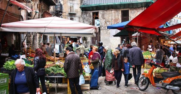 Палермо: тур по рынку и урок сицилийской кулинарии с обедом