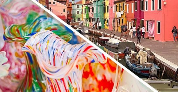 Z Wenecji: półdniowa wycieczka łodzią na wyspę Murano i Burano