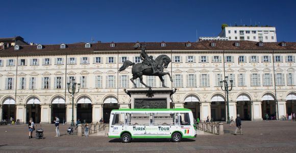 Турин: тур по городу на электрическом автобусе с интерактивным аудиогидом