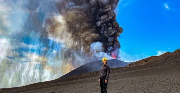Mont Etna : Randonnée guidée du cratère central pour randonneurs expérimentés