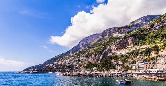 Naples : Tour en bateau vers Positano, Amalfi et Ravello