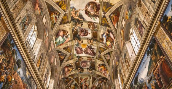 Rzym: Muzea Watykańskie i Kaplica Sykstyńska bilet otwarty autobus