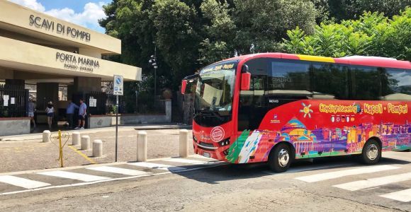 Неаполь: автобус туда и обратно в Помпеи