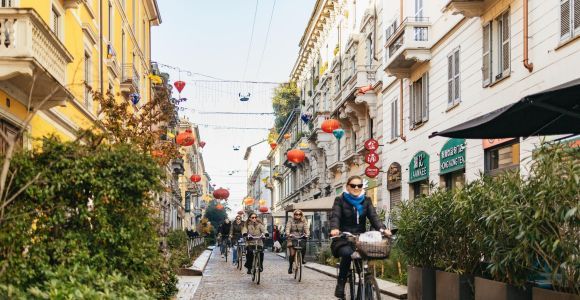 Milán: Paseo guiado en bicicleta por las joyas ocultas