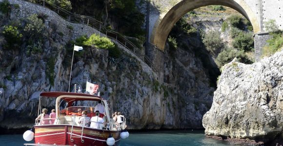 Z Salerno: Jednodniowa wycieczka łodzią na wybrzeże Amalfi z napojami