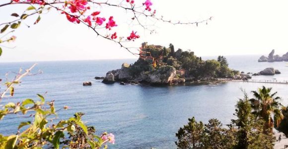 Desde Catania: Excursión a Giardini Naxos, Taormina y Castelmola