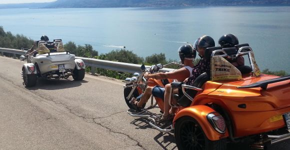 Lago di Garda: tour guidato di 2 ore in trike o Ryker