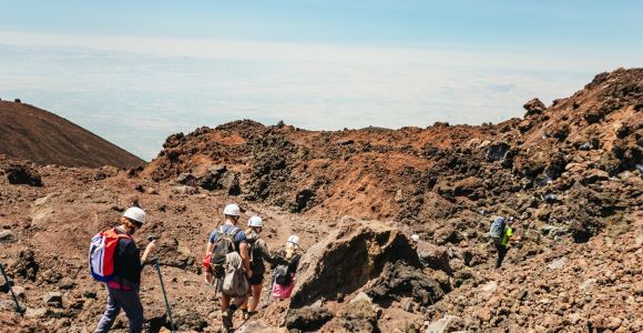 Cima del Etna: Tour a pie por el cráter central