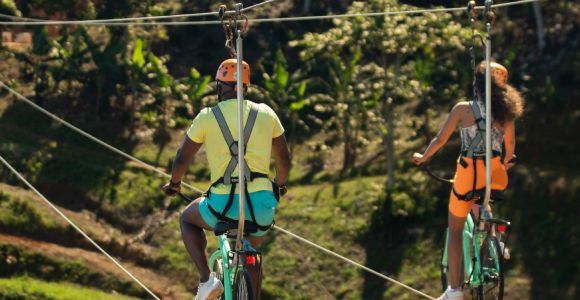Porto Rico : billet pour le vélo en tyrolienne Toro Verde Adventure Park