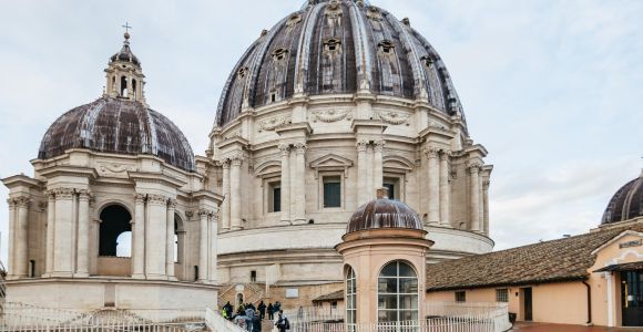 Rom: Tour durch den Petersdom mit Kuppelbesteigung und Krypta
