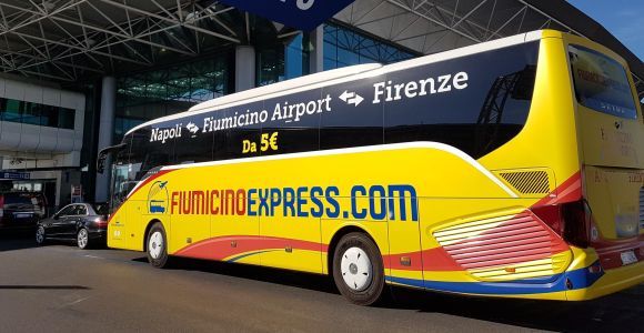 Flughafen Ciampino: Shuttle-Bus zum/vom Stadtzentrum von Neapel