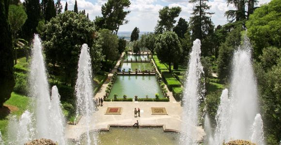 Rome : Villa d'Este et Villa d'Hadrien à Tivoli