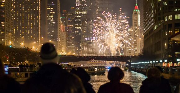 Chicago: Rejs fajerwerkami z opcją oglądania jeziora lub rzeki