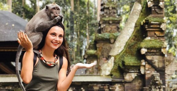 Ubud: Ticket für das Heilige Affenwald-Schutzgebiet und geführte Tour