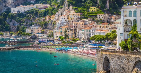 Depuis Naples : Visite privée de luxe de la côte amalfitaine