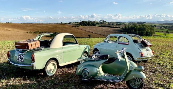 Ареццо и провинция: Управляйте старинным автомобилем с аудиогидом