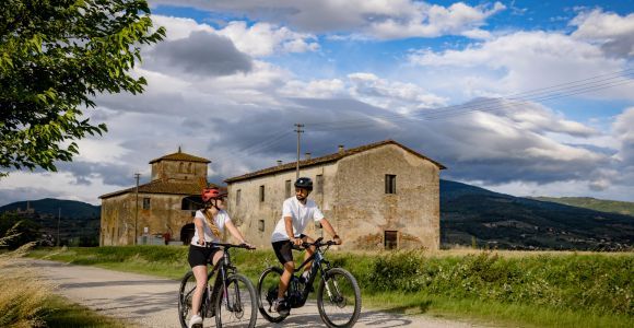Castiglion Fiorentino : visite guidée en E-Bike en Toscane