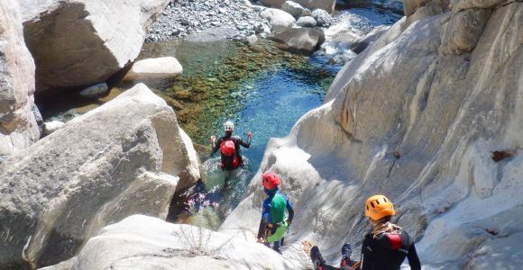 Champdepraz : Torrente Chalamy - Randonnée canyoning en famille
