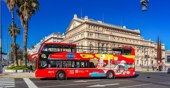 Buenos Aires: Wycieczka autobusowa hop-on hop-off po mieście
