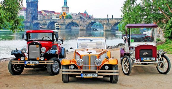 Prague : 1,5 heure de voitures anciennes