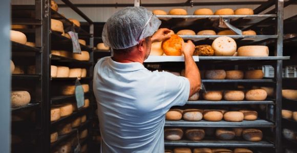 Pienza : Visite d'une ferme laitière avec dégustation de fromage Pecorino