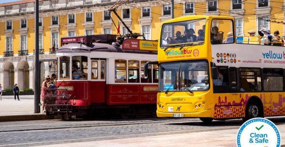 Lisboa 3 en 1 Hop-On Hop-Off Bus y Tranvía