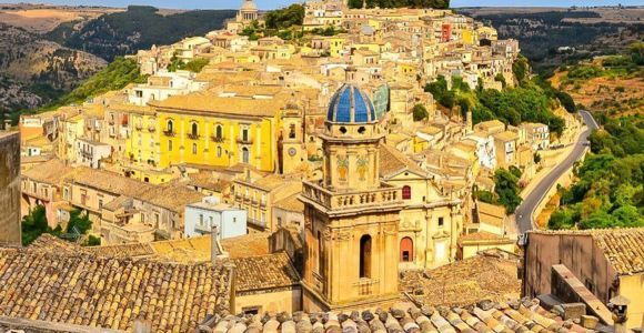 Palermo: Excursión en autobús a Noto, Ortigia y Siracusa