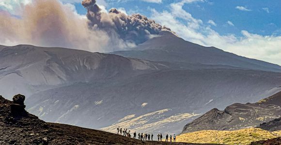 Этна: кратеры извержения извержения 2002 года, опыт треккинга
