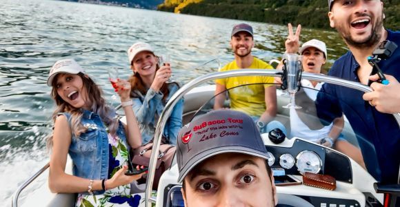 Côme : 2 heures de tour en bateau panoramique sur le lac de Côme et visite touristique