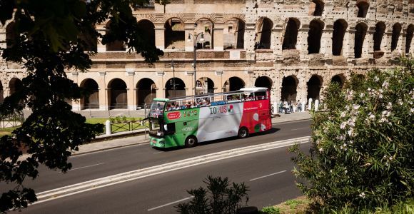 Рим: тур по городу на автобусе Hop-On Hop-Off с открытым верхом