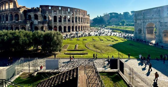 Rzym: Wycieczka autobusowa hop-on hop-off i Koloseum Bilet przyśpieszony