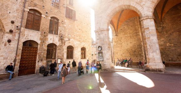 Z Florencji: San Gimignano, Siena i wycieczka winiarska do Chianti