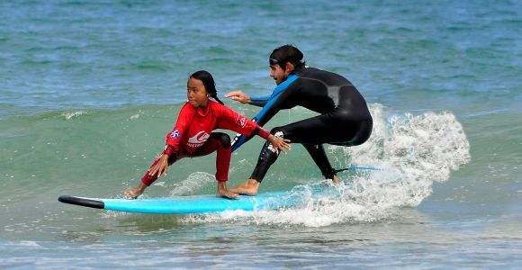 Santander: Surfunterricht an der Playa de Somo